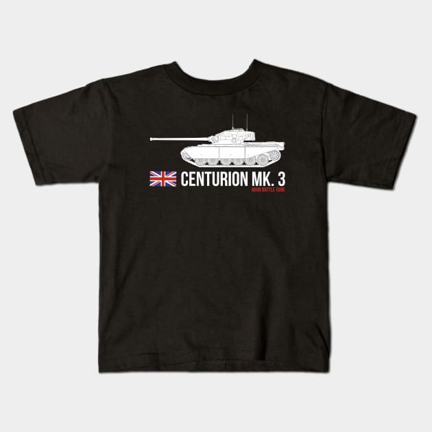 Hobby tanks? Then here's the Centurion Mk 3 Kids T-Shirt by FAawRay